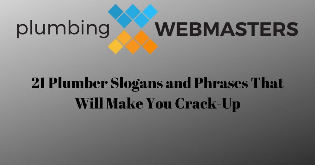 21 Plumber Slogans Banner 21 Plumber Slogans Banner
