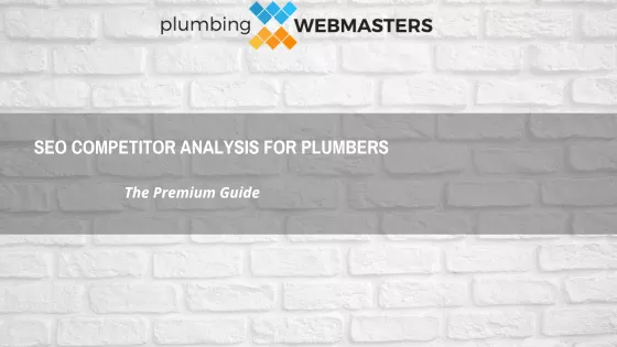 Competitor Analysis Cover SEO Competitor Analysis for Plumbers (Guide Cover)