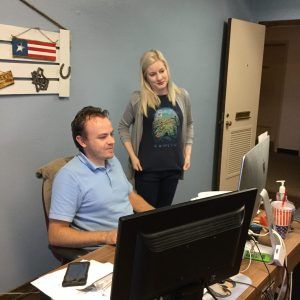 SEO Team Works On Link Building Strategy At Computer Effective Link Building Strategies Boost Plumber Organic SEO
