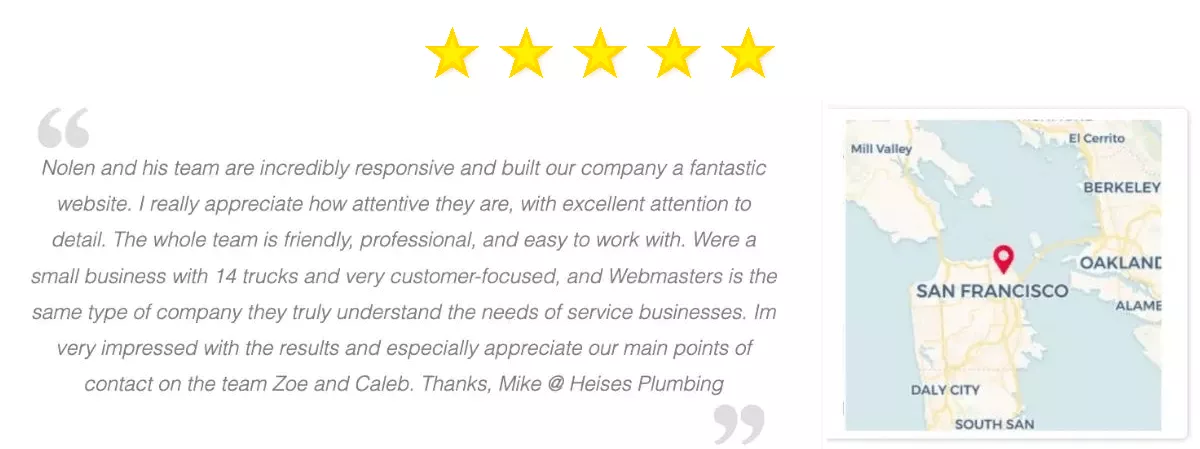 Review Example with Geo Location