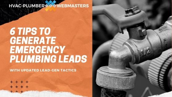 Blog Post Cover for Emergency Plumbing Leads