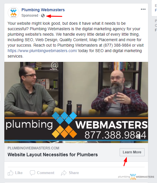 Facebook Ad Example