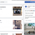 facebook-plumbing-services A New Service Listed on a Plumbing Page