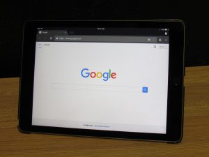 Google On Tablet Google On Tablet
