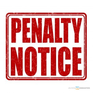 plumber google penalties