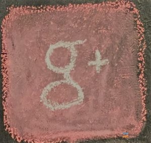 Google Plus Logo In Chalk Google Plus Logo In Chalk