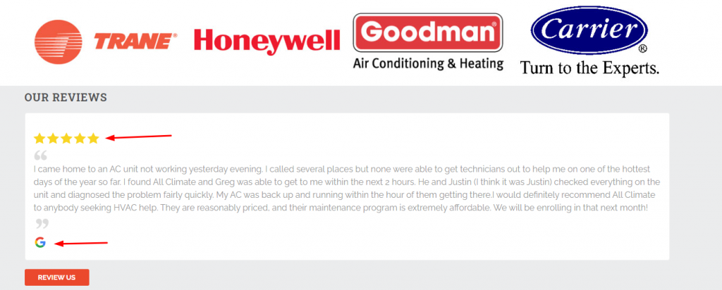 HVAC On-Site Review HVAC On-Site Review