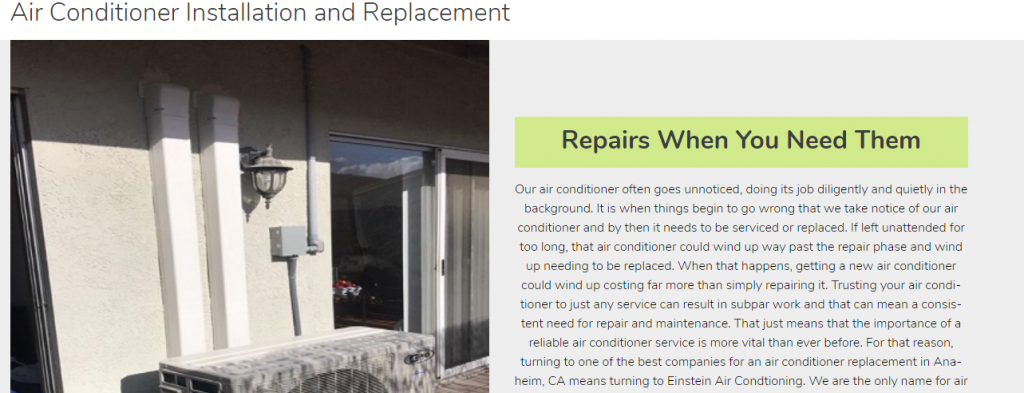 HVAC Service Page HVAC Service Page