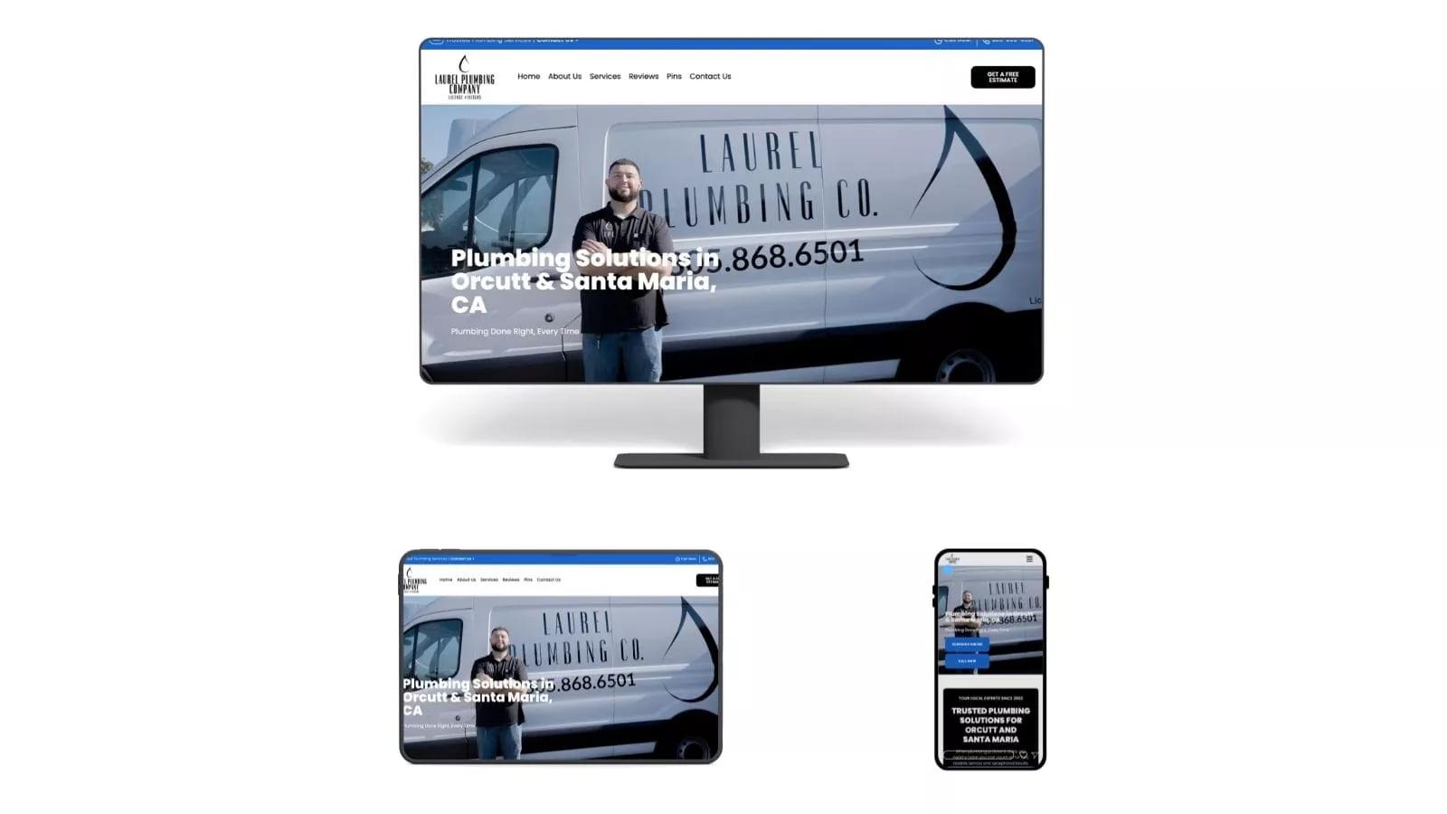 Laurel Plumbing Company Website