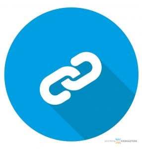 A Web Graphic To Illustrate Link Building For Plumbers and Organic SEO Link Building For Plumbers Also Helps Build Your Organic SEO