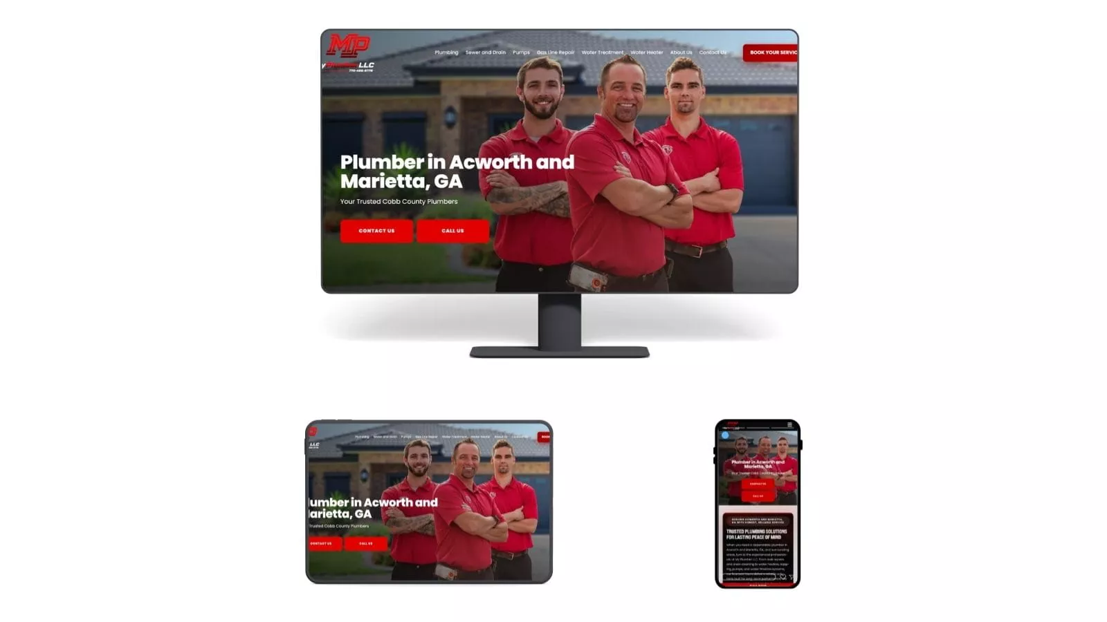 My Plumber LLC Website