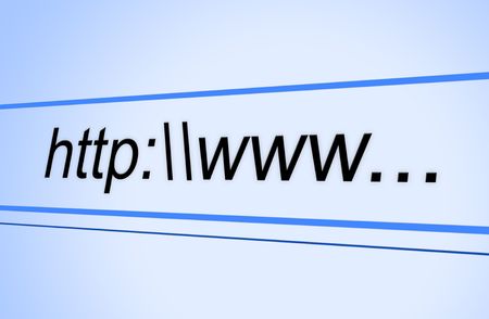 URL Address Bar Ready For Plumber Domain Name