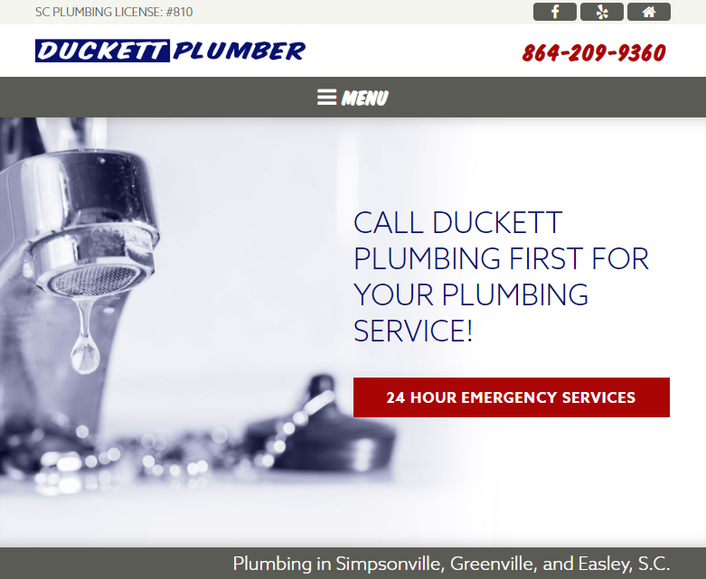 Plumber SEO WordPress Website