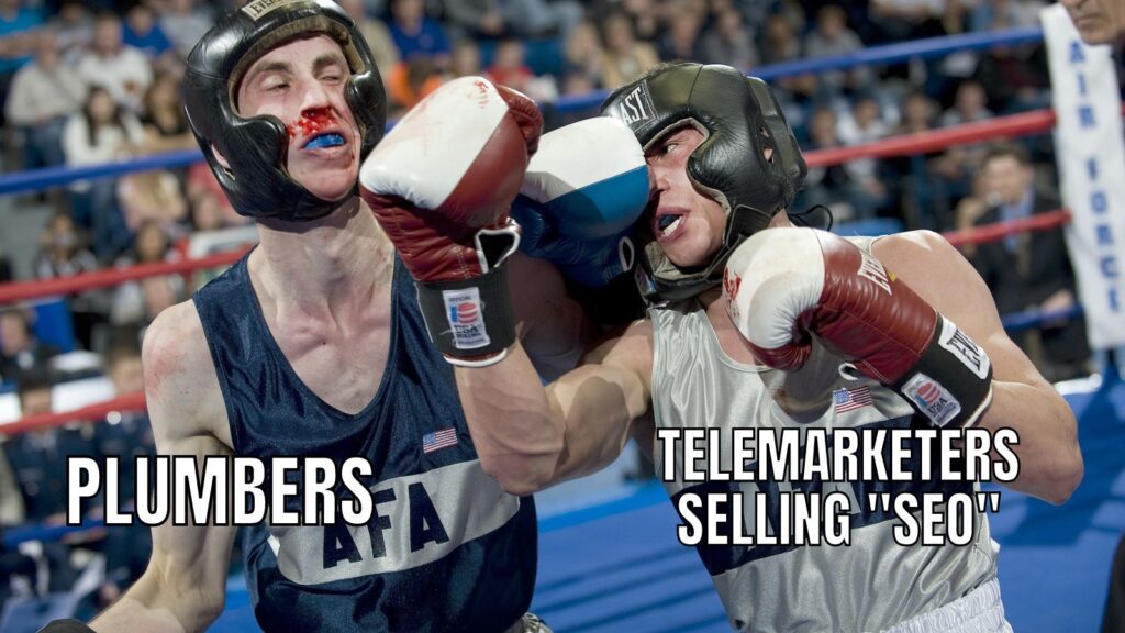 Plumbers vs. Telemarketers Meme