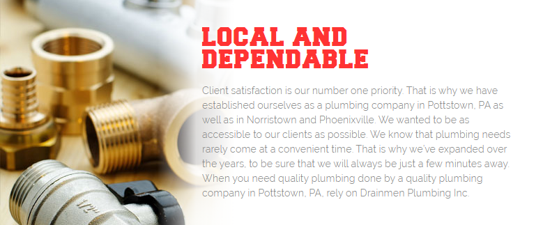 Drainmen Plumbing Inc.'s Promise of Great Customer Care