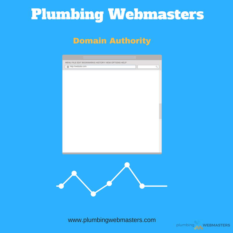 Plumbing Domain Authority Graphic