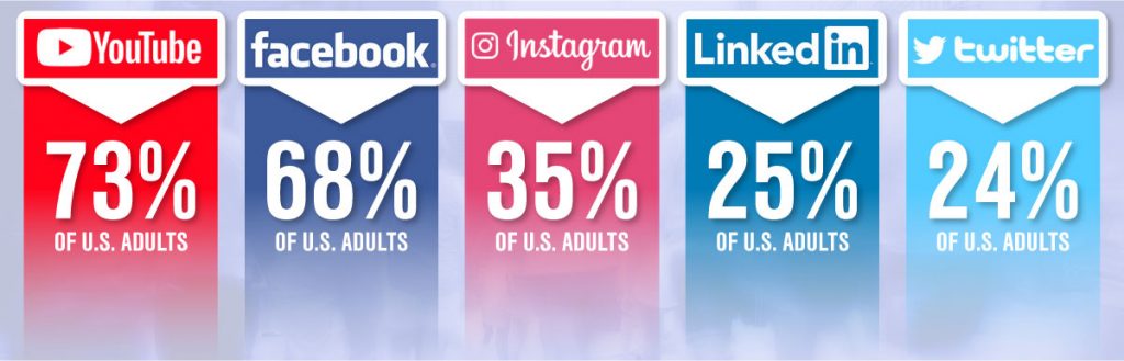 Plumbing Social Media Adult Users (Stats)