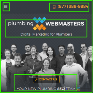 Mobile View-Plumbing Webmasters