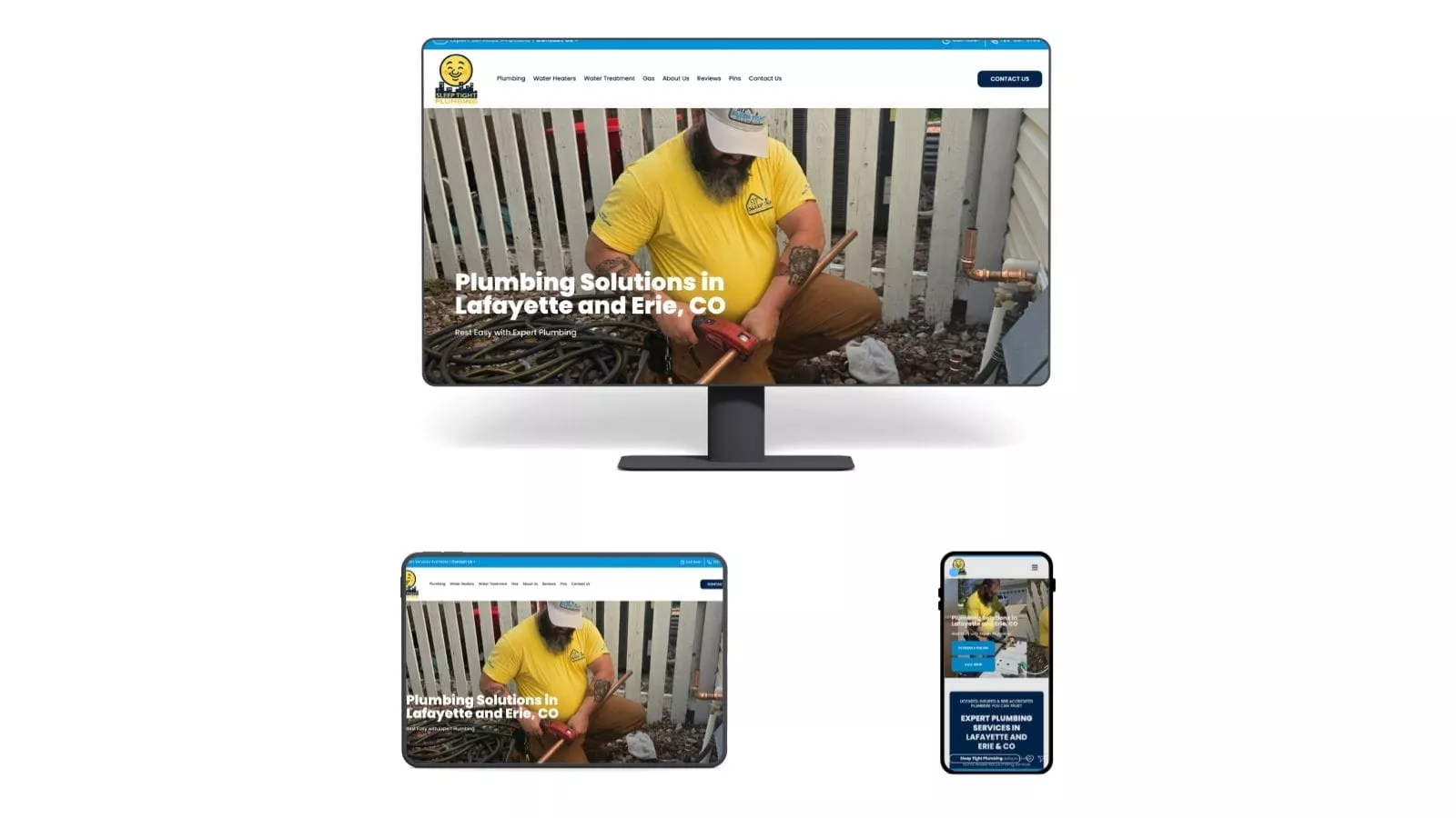 Sleep Tight Plumbing Website