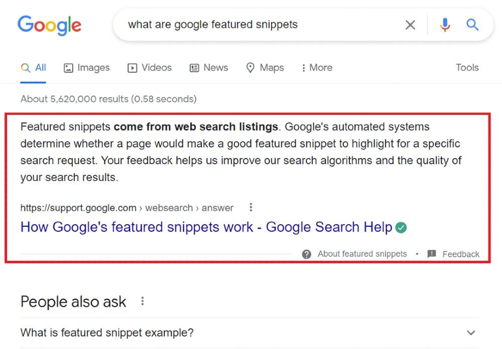 What are Google Featured Snippets What are Google Featured Snippets